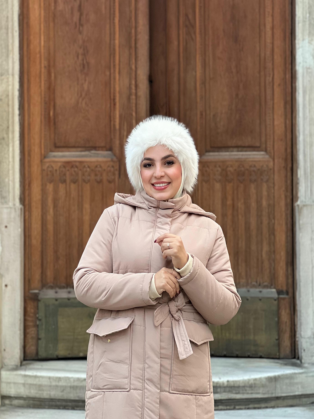 MODA BEIGE DOUDOUNE – Image 3