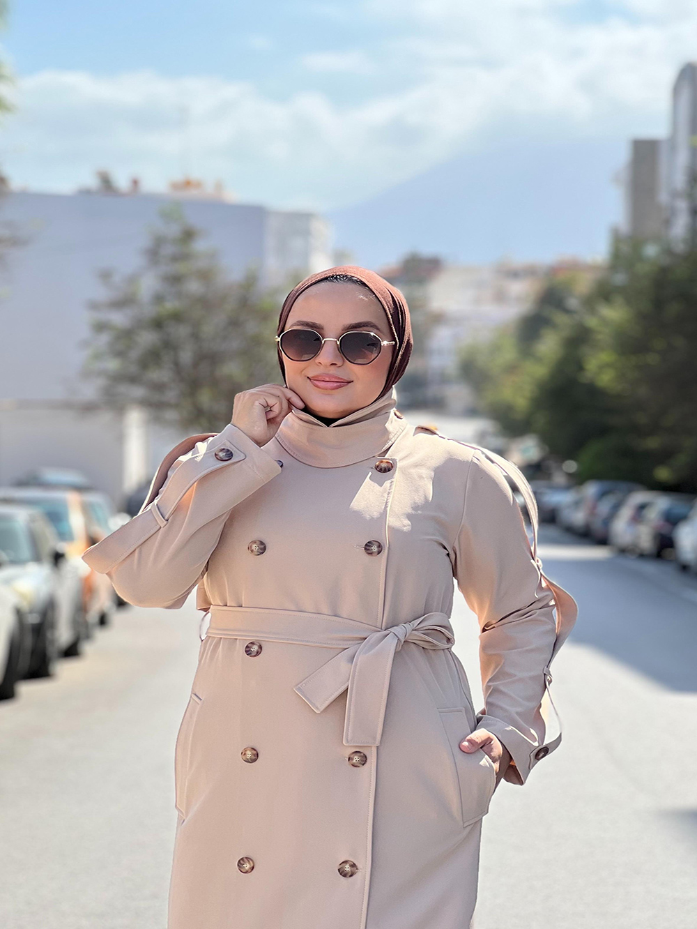 EMILY BEIGE TRENCH – Image 2
