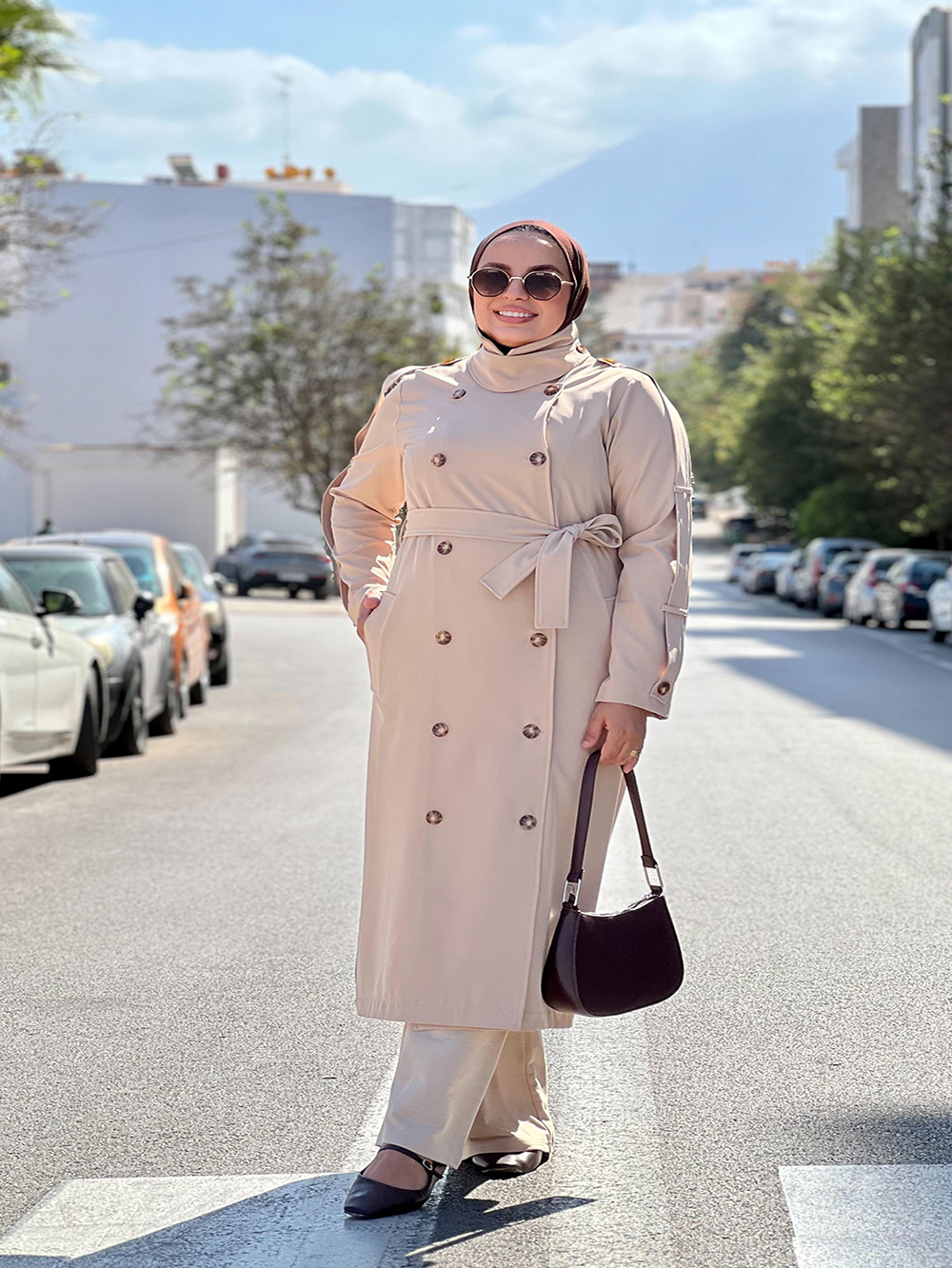 EMILY BEIGE TRENCH