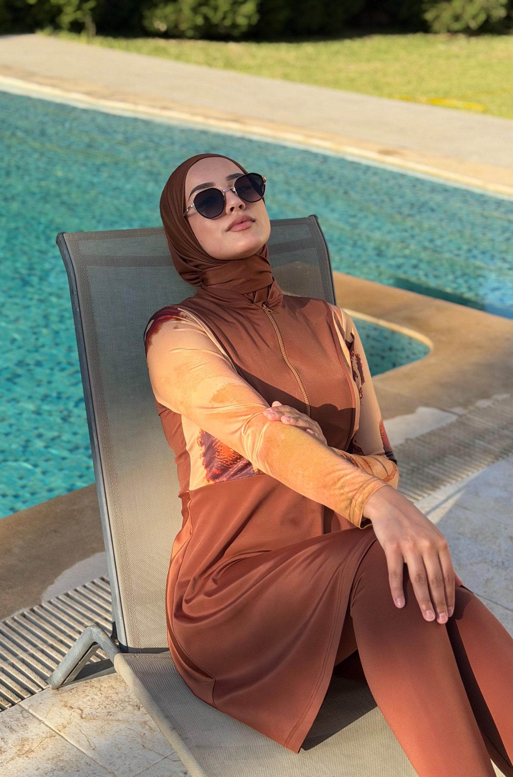 ORCA MARRON BURKINI – Image 2